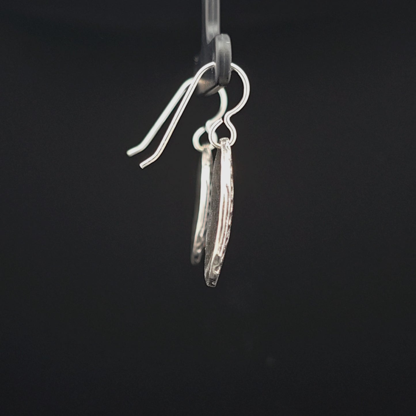 #17 Silver Earrings - Mountain Sturgeon Path Design