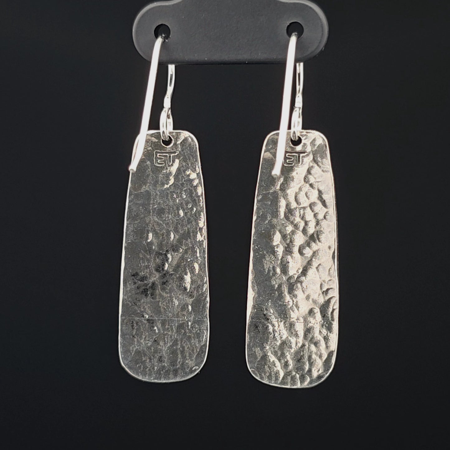 #14 Silver Earrings - House Ladder Design