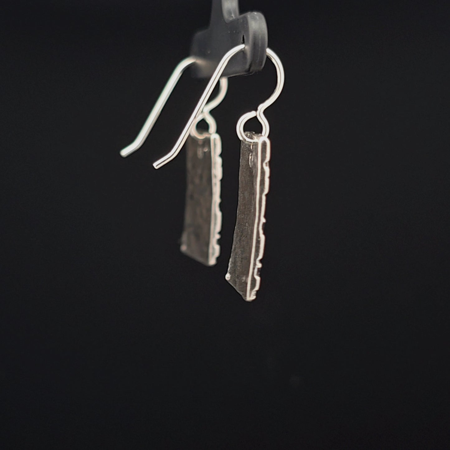 #16 Silver Earrings - Stairway to Heaven Design